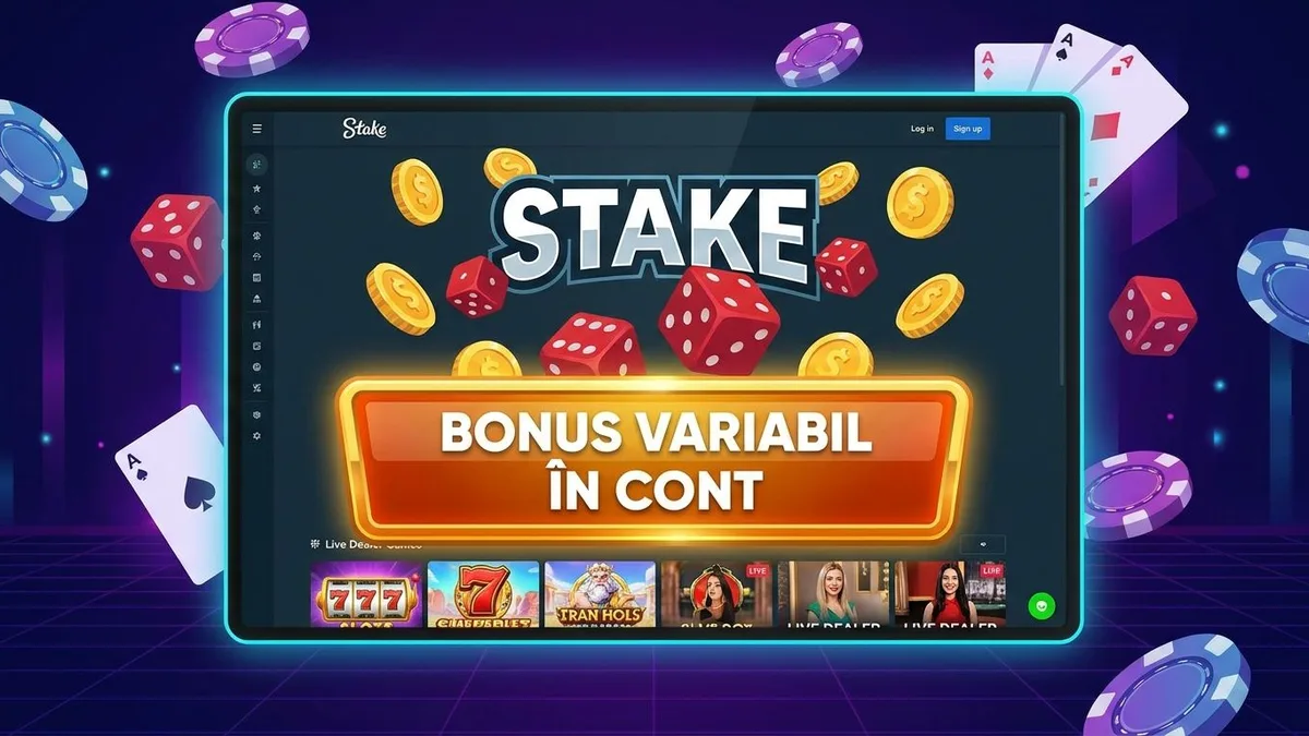 Stake bonus de bun venit